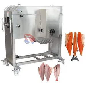 Máquina eléctrica automática de deshuesado de pescado, máquina de fabricación de pescado de hueso de Tilapia, en venta