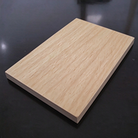 Panneau en bois de caoutchouc E0 de qualité supérieure pour tables, panneau en bois de caoutchouc CE 4x8 18mm 9mm, panneaux décoratifs en bois pour la construction