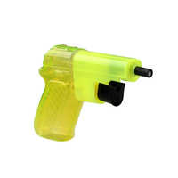 Mini pistolet à eau en plastique transparent bon marché, jouet, pistolet à eau
