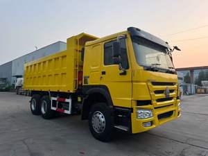 Truk sampah Dump Truck Sinotruk HOWO 371 bekas 6x4 truk pengangkut pasir di tambang - Product Image 2