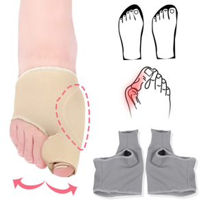 1 Paar <span class=keywords><strong>Bunion</strong></span> Corrector Gel Siliconen Hallux Valgus Orthetica Voeten Sokken Grote Teen Beschermer Guard <span class=keywords><strong>Bunion</strong></span> Corrector - Product Image 2