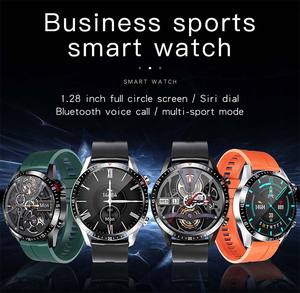 IP67 impermeabile Reloj Pulsera lunga durata della batteria rotonda chiamata Smart watch con chiamata blu-tooth PK L13 W26 <span class=keywords><strong>serie</strong></span> IWO 6 - Product Image 2