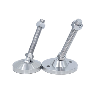 Pieds de table en acier au carbone avec pieds de nivellement réglables robustes pour équipement industriel - Product Image 5