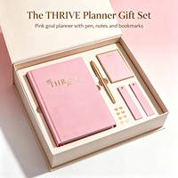 A5 Bedrucktes Logo Personalisiertes PU-Leder Tagebuch Notizbuch Maßgefertigtes Elastisches Band Hardcover-Planer Tagesplaner Stoff-Journal