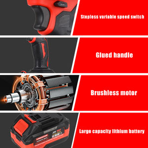 LDW03 Industrieller Elektrischer Akku-Schlagschrauber Hochleistungs- 20V Nennspannung Freie Kombination Eilbestellung Hergestellt in China - Product Image 6