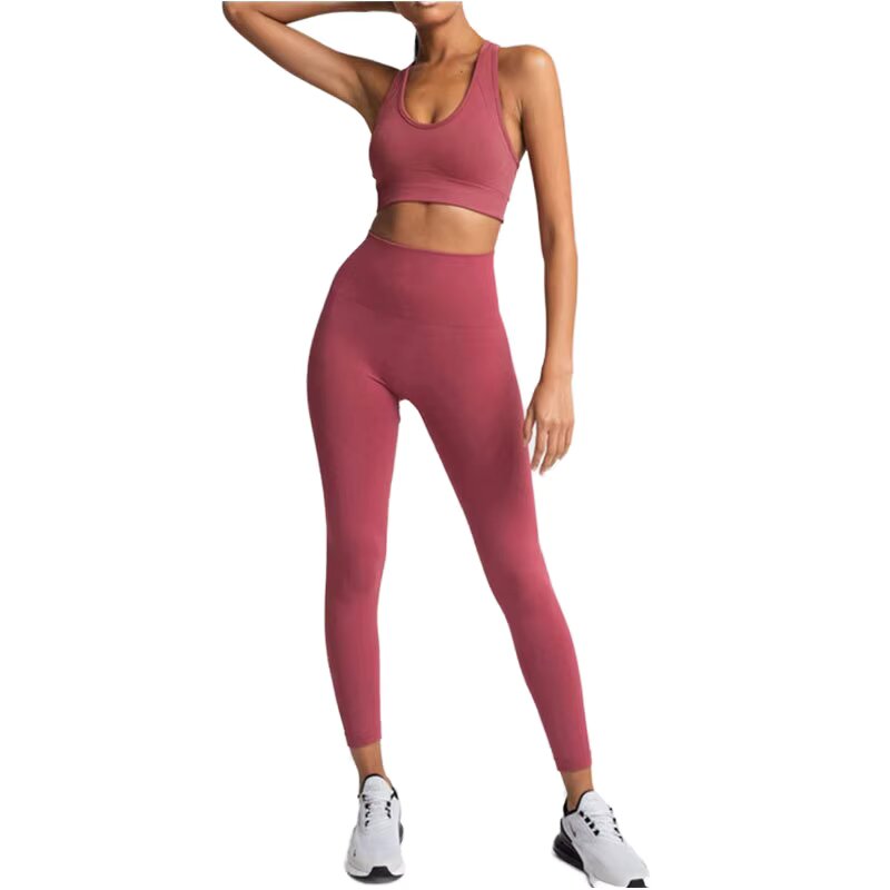 High-waist Tight Breathable Quick-drying Full-length Printed Yoga Pants Fleece Nine-point Yoga Pants