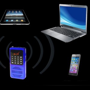 Xách tay Mini FM Radio cho <span class=keywords><strong>Bluetooth</strong></span> Pocket Walkman ghi âm giọng nói <span class=keywords><strong>SD</strong></span> Thẻ MP3 máy nghe nhạc có thể sạc lại pin hoạt động đèn pin - Product Image 6