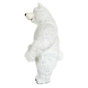 Costume de mascotte d'<span class=keywords><strong>ours</strong></span> blanc et brun gonflable géant de haute qualité pour cosplay, 2 m, 2,6 m, 3 m, costume de dessin animé gonflable <span class=keywords><strong>pas</strong></span> <span class=keywords><strong>cher</strong></span> - Product Image 3