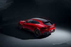 Pour <span class=keywords><strong>Ferrari</strong></span> Purosangue Kit de carrosserie en Fiber de carbone Purosangue mises à niveau aileron de toit en Fiber de carbone de style NT - Product Image 6