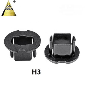 Retenedor de enchufe de faro LED 2 uds H1/H3/<span class=keywords><strong>H4</strong></span>/H7/H11 portalámparas ABS duradero/aluminio Plug and Play envío rápido OEM/ODM fábrica - Product Image 6