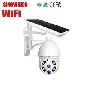 Cámara de Seguridad Solar WiFi PT de 3MP OEM ODM, Panel Solar de 8W, 16000 mAh, IP66, Visión Nocturna, Sensor CMOS, Almacenamiento en la Nube - Product Image 1