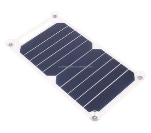 Le panneau solaire flexible 5W 24% V USB de cellules de Sunpower d'efficacité du poids léger 5.5 a produit le chargeur de téléphone portable haut efficace - Product Image 3