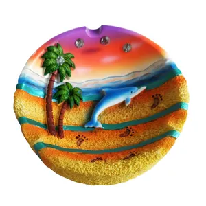 Cendrier de voiture en résine personnalisé Souvenir des Maldives en gros - Product Image 1