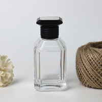 Bouteilles transparentes de 30 ml, 50 ml, 100 ml, bouteilles de parfum vides de haute qualité avec pompes à parfum