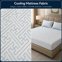 Tissu de matelas rafraîchissant en gros 320 g/m² largeur 220 cm pour taies d'oreiller et draps-housses certifié REACH OEKO-TEX
