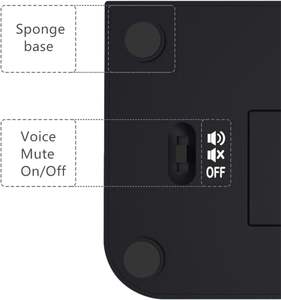 นาฬิกาจับเวลาหมากรุกดิจิตอลแบบขายส่ง สำหรับมืออาชีพ  แบบมัลติฟังก์ชั่น  พร้อมหน้าจอแสดงผลแบบดิจิตอล - Product Image 5
