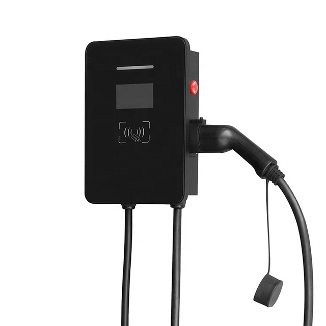 New Hot Sale AC 22kW Dual Gun Wall-Mounted IP65 EV Charger Home Use Type2 380V OCPP 1.6J DLB for Retrofit/Upgrade