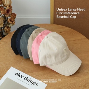 Casquette de baseball de luxe 6 panneaux en 100 % coton grande taille pour femmes et adultes toutes saisons <span class=keywords><strong>HOLIN</strong></span> - Product Image 5