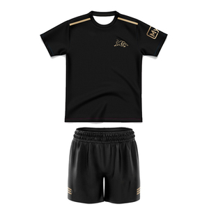 2526 Vente en gros de maillots de rugby sublimés de l'équipe des Panthers de Penrith, Australie, polos de rugby, uniformes de football personnalisés pour enfants - Product Image 4