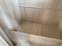 Chambres confortables de sauna de station thermale de matériel en bois de corps de relaxation 2 personnes d'intérieur
