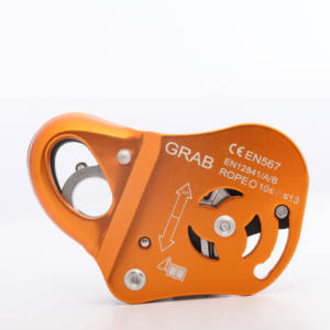 Camnal 100KG Rope Graber Fall Belay Dispositif pour corde d'escalade Arboriste Sauvetage et travail aérien - Product Image 5