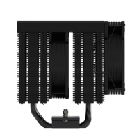 FEZCOOL CV620 Refroidisseur CPU compact à double tour avec écran LCD, refroidissement liquide, 6 caloducs, roulement fluide, liaison cuivre-aluminium, compatible sans éclairage
