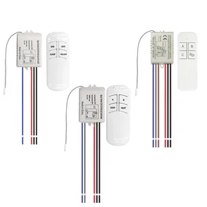 FD201/FD202/FD103 1/2/3 relè di via AC 220V RF telecomando digitale telecomando telecomando interruttore di controllo del pannello del ventilatore a soffitto interruttore di controllo