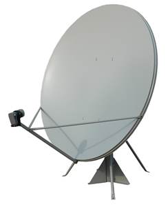 Antenne parabolique numérique HDTV Ku Band 150 cm pour télévision extérieure - Product Image 2