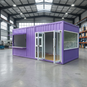 Contenedor Móvil para Tienda, Sala de Actividades para Cafeterías y <span class=keywords><strong>Tiendas</strong></span> de Té con Leche, Bar en Casa y Uso Hotelero - Tienda Comercial Moderna en la Calle - Product Image 6