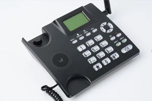 Télé<span class=keywords><strong>phone</strong></span> fixe sans fil GSM DLNA ZT600G Pro à double emplacement pour carte Sim avec support FM Mp3 Télé<span class=keywords><strong>phone</strong></span> de bureau multilingue pour la maison - Product Image 5
