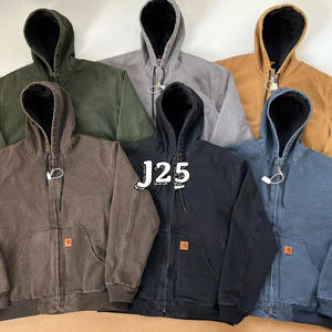 2025 High Quality Men Active Detroit Shirt Vintage Carhartter Style Work <b>Jacket</b> Hoodie Pants Clothes - Product Image 1