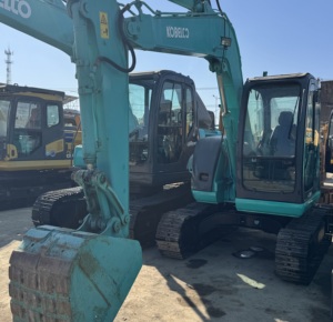 รถขุดมือสองคุ้มค่า ราคาถูก ขายดี Kobelco SK60-C SK70 6 ตัน 7 ตัน อุปกรณ์ก่อสร้างราคาประหยัดพร้อมหัวหนีบ - Product Image 4