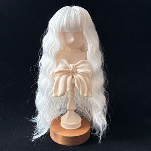 Perruque en bambou Liuli pour poupées BJD/SD346, accessoires capillaires pour poupées <span class=keywords><strong>de</strong></span> déguisement, franges complètes, boucles style coréen, plusieurs couleurs pour tous les âges - Product Image 3