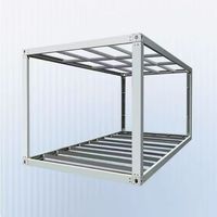 Casa Modular Desmontable con Certificación CE de 20 pies con Garantía Estructural de 2-5 Años y Red Global de Servicio Postventa