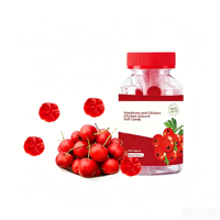 Permen Kunyah OEM Hawthorn Chicken Gizzard Gummies Label Pribadi, Pendukung Pencernaan, Rasa Buah Alami, Formula Khusus