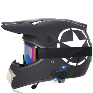 <span class=keywords><strong>Casco</strong></span> de Motocicleta Todoterreno Mejorado Aprobado por VIRTUE DOT con Auriculares <span class=keywords><strong>Bluetooth</strong></span> Integrados, Venta al por Mayor desde China - Product Image 6