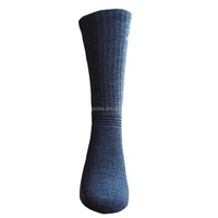 Chaussettes thermiques en laine mérinos de qualité supérieure pour l'automne, pour la marche, le vélo, la randonnée, pour hommes, antidérapantes, jetables, antibactériennes