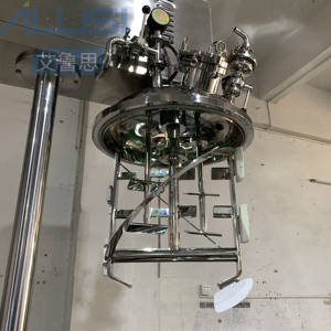 เครื่องผสมอัตโนมัติระบบไฮดรอลิก 100 ลิตร พร้อมมอเตอร์ AC วัสดุ SUS316L สำหรับเครื่องสำอาง เคมีภัณฑ์ โลชั่น ครีม และยาขี้ผึ้ง - Product Image 4