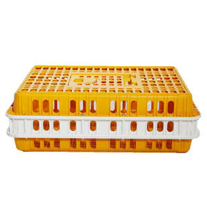 Cage <span class=keywords><strong>de</strong></span> transport en plastique Poulet <span class=keywords><strong>Canard</strong></span> Oie Caisse Equipement agricole Caisses pour volailles Panier <span class=keywords><strong>de</strong></span> transport en plastique - Product Image 5