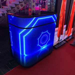 Xách tay DJ bảng DJ Booth cho sân khấu hiệu suất âm nhạc sự kiện buổi hòa nhạc câu lạc bộ đêm <span class=keywords><strong>LED</strong></span> hiển thị - Product Image 1