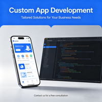 Développement de Logiciels Personnalisés Multi-Industries, Conception et Développement d'Applications Mobiles Android et iOS