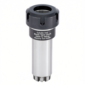 Mandrin cylindrique et conique Morse ER40 pour porte-outil de machine à fraiser - Product Image 2