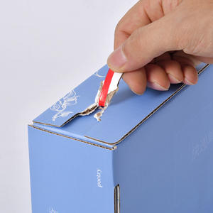 Boîte d'expédition autocollante de haute qualité avec bande de déchirure super résistante en relief, recyclable, ruban adhésif gratuit pour <span class=keywords><strong>l</strong></span>'emballage de maquillage - Product Image 3