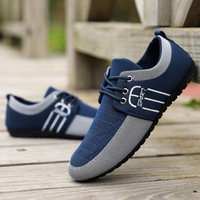 Chaussures en toile pour hommes avec logo personnalisé du fabricant, confortables, respirantes, antidérapantes, pour le travail, décontractées, pour la marche
