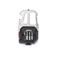 Vente en gros mini lampe de poche portable multifonctionnelle 400mAh rechargeable cob porte-clés lampe de travail