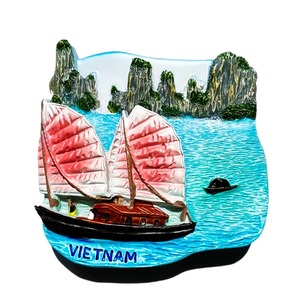 New Hot Custom Wholesale London Vietnam Personalize City Tourist Souvenir Cities Magnets Countries Resin Craft Fridge Magnet - Product Image 5