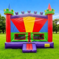 Château gonflable Pastel, château rebondissant, petit château gonflable pour enfants