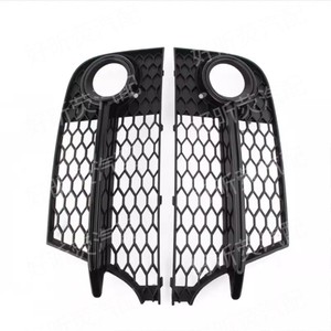 Audi Tt Tts 2011 2014 Front Bumper Grille Fog Light Covers <b>Plastic</b> <b>Mesh</b> Trim For Audi Ra Models - Product Image 5
