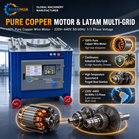 Machine à cintrer les barres d'acier CNC OEM, machine à cintrer les étriers de fer à béton électrique 6-40 mm pour la construction avec moteur à fil de cuivre de 3 kW