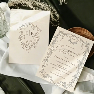 Tarjeta postal de agradecimiento de boda de diseño personalizado de alta gama, papel artístico perfecto del fabricante, impresión digital - Product Image 6